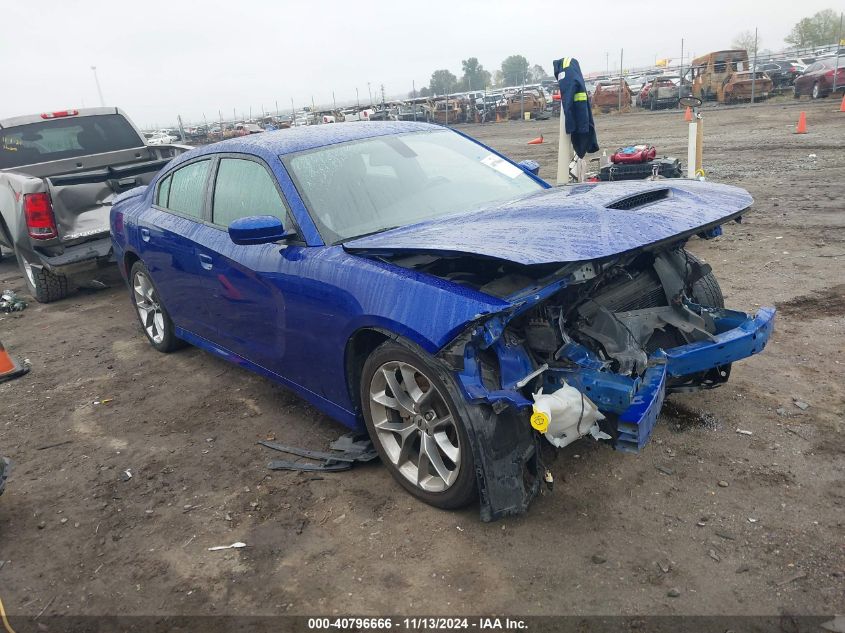 2022 Dodge Charger Gt Rwd VIN: 2C3CDXHG7NH106075 Lot: 40796666