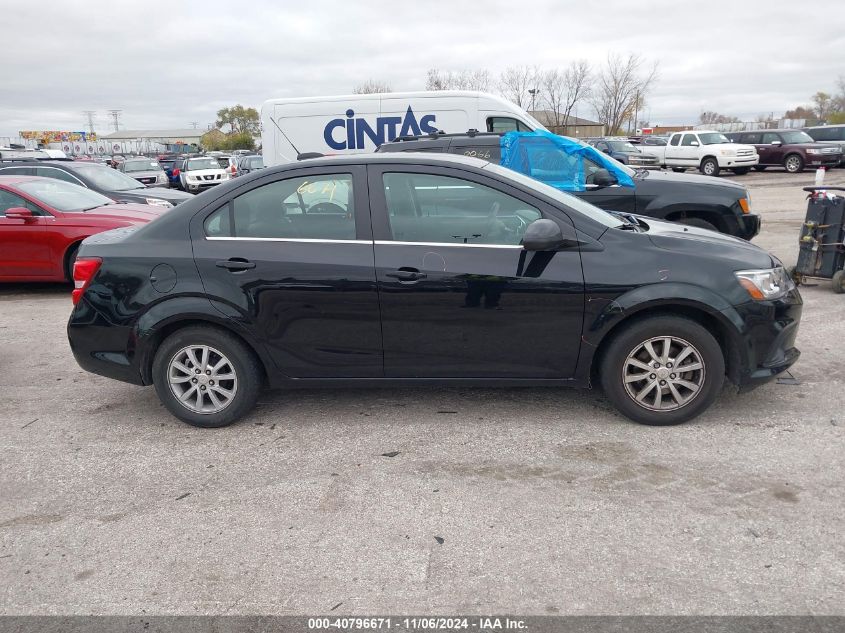 2018 CHEVROLET SONIC VIN: 1G1JD5SH7J4109731