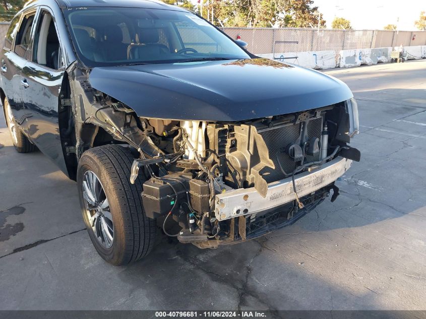 2017 Nissan Pathfinder Sl VIN: 5N1DR2MN4HC608442 Lot: 40796681