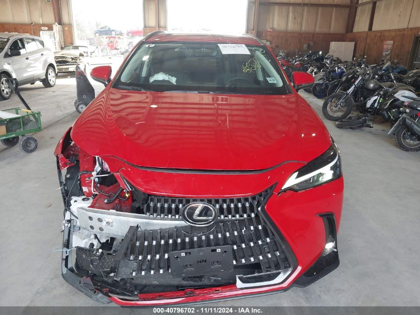 2025 Lexus Nx 250 VIN: 2T2ADCEZ2SC006212 Lot: 40796702