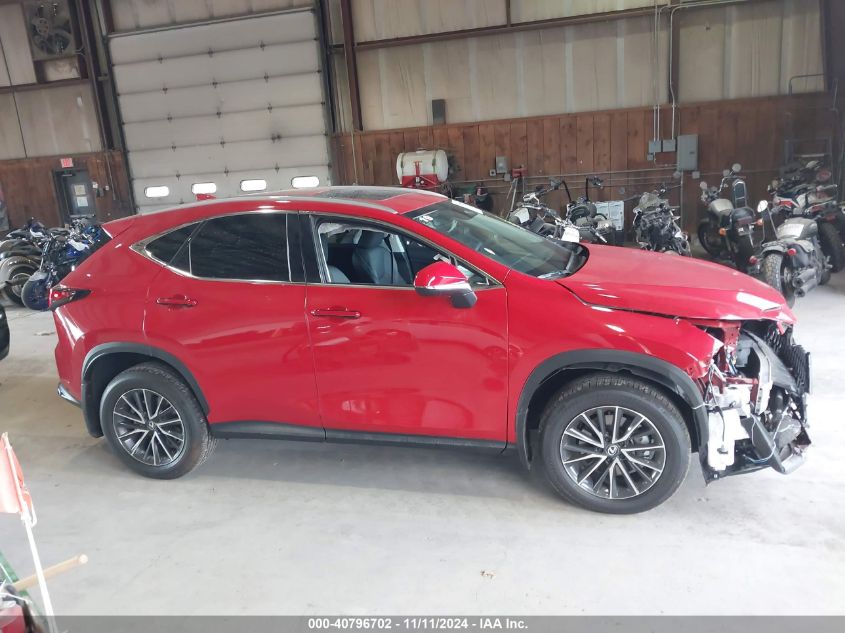 2025 Lexus Nx 250 VIN: 2T2ADCEZ2SC006212 Lot: 40796702