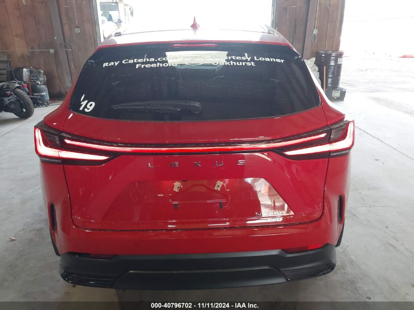 2025 Lexus Nx 250 VIN: 2T2ADCEZ2SC006212 Lot: 40796702