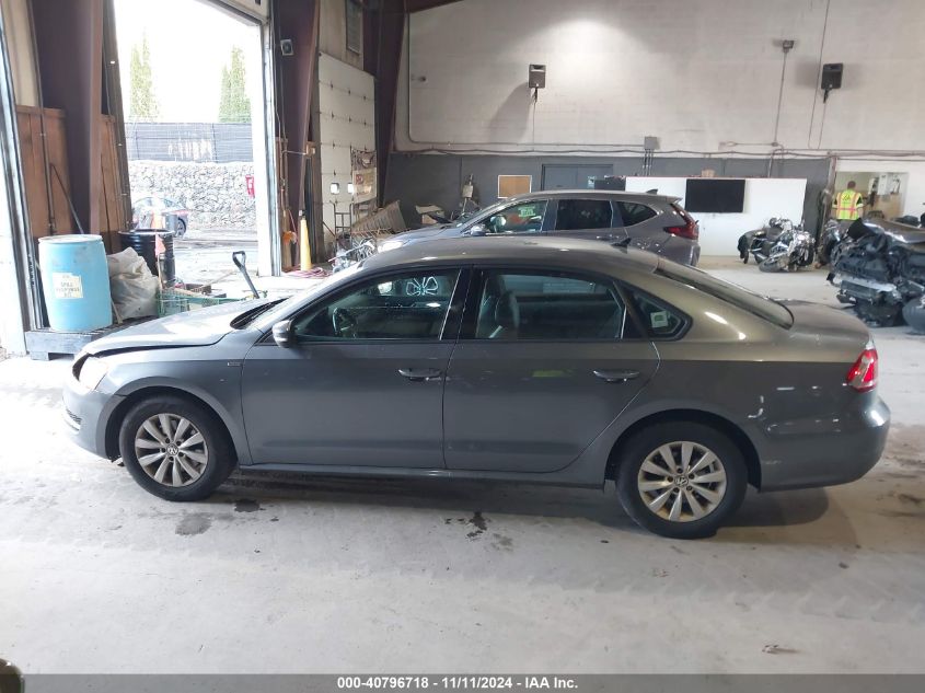 2014 Volkswagen Passat S VIN: 1VWAP7A34EC017808 Lot: 40796718