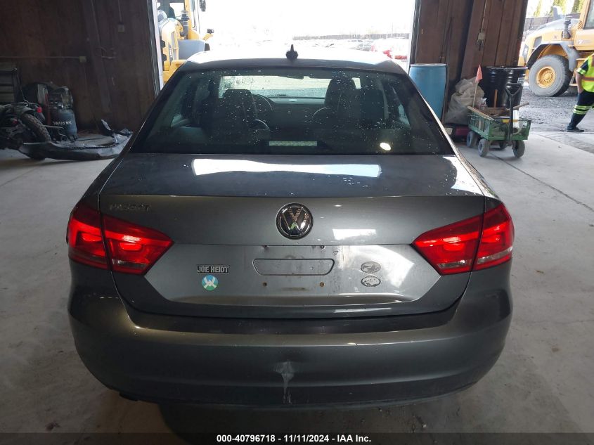 2014 Volkswagen Passat S VIN: 1VWAP7A34EC017808 Lot: 40796718