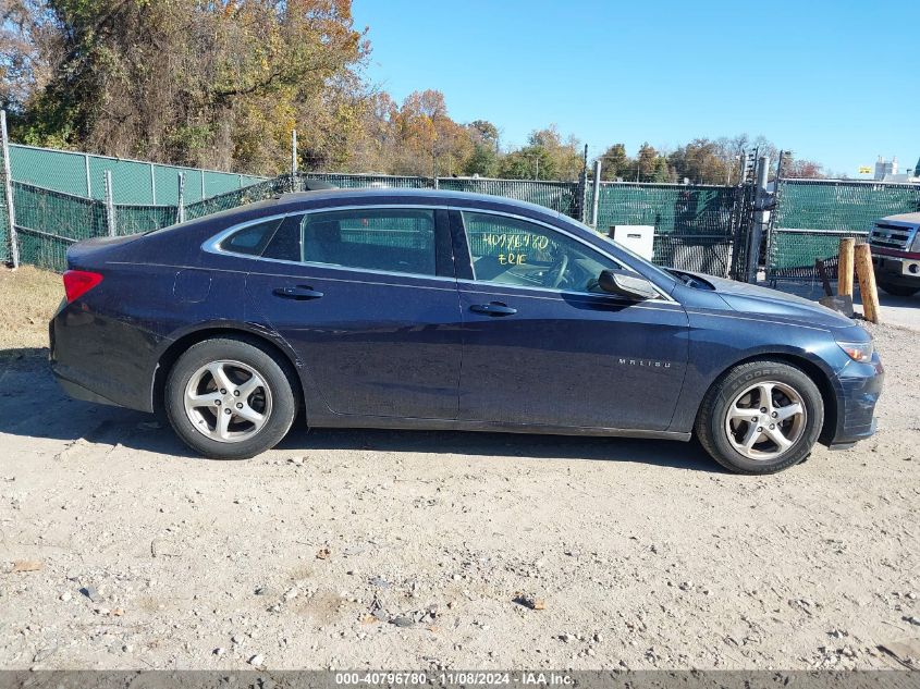 2016 Chevrolet Malibu Ls VIN: 1G1ZB5ST7GF301600 Lot: 40796780