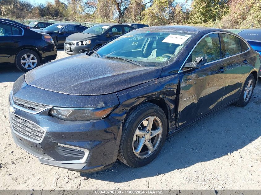 2016 Chevrolet Malibu Ls VIN: 1G1ZB5ST7GF301600 Lot: 40796780