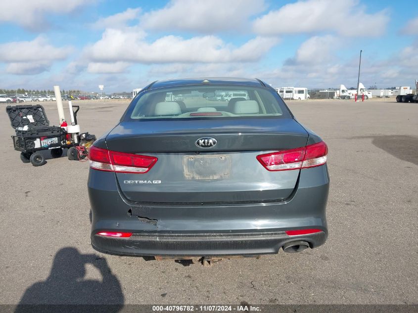 2016 KIA OPTIMA LX - KNAGT4L34G5084627