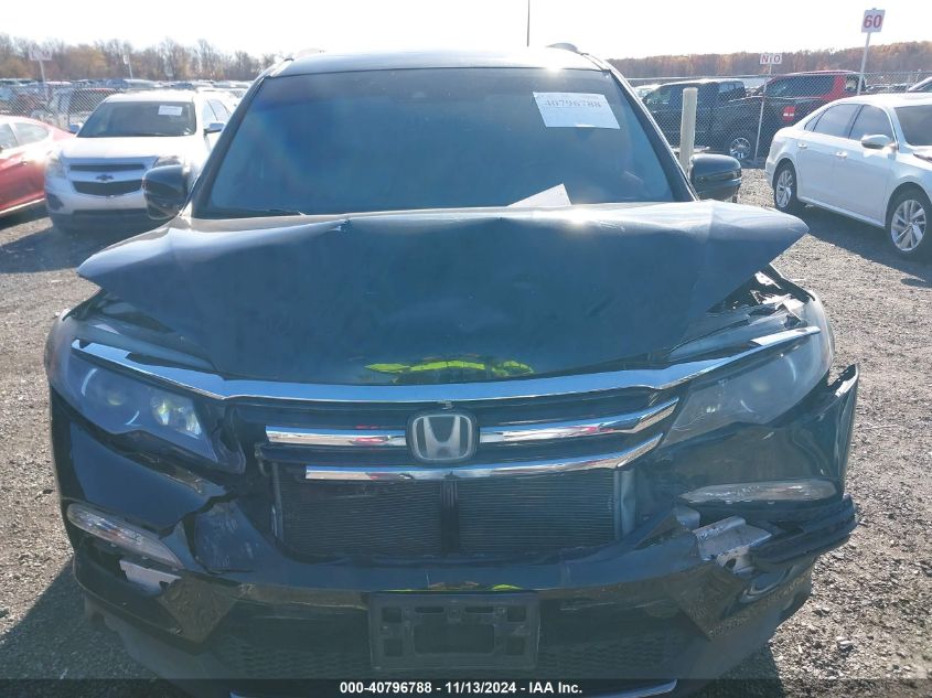 2016 Honda Pilot Touring VIN: 5FNYF6H93GB017894 Lot: 40796788