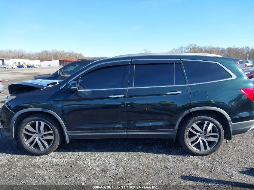 2016 Honda Pilot Touring VIN: 5FNYF6H93GB017894 Lot: 40796788