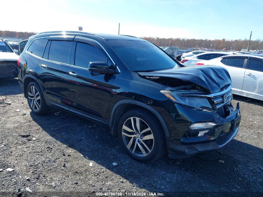 VIN 5FNYF6H93GB017894 2016 HONDA PILOT no.1