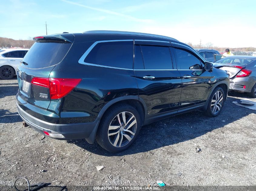 VIN 5FNYF6H93GB017894 2016 HONDA PILOT no.4