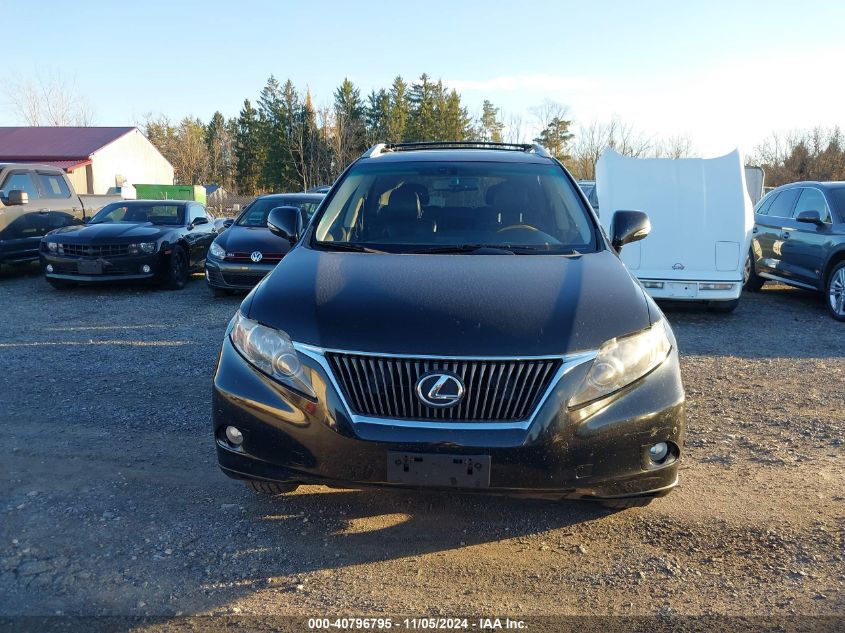 2012 Lexus Rx 350 VIN: 2T2BK1BA7CC150563 Lot: 40796795