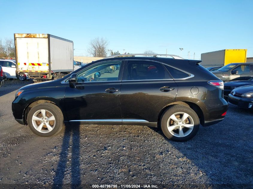 2012 Lexus Rx 350 VIN: 2T2BK1BA7CC150563 Lot: 40796795