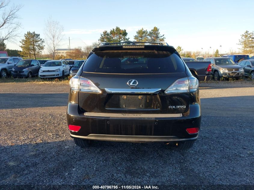 2012 Lexus Rx 350 VIN: 2T2BK1BA7CC150563 Lot: 40796795