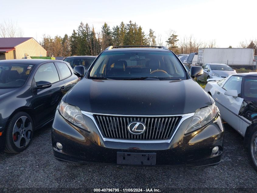 2012 Lexus Rx 350 VIN: 2T2BK1BA7CC150563 Lot: 40796795