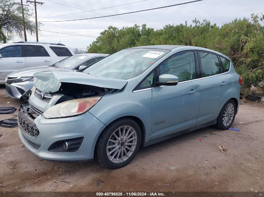 2013 Ford C-Max Hybrid Sel VIN: 1FADP5BU1DL528781 Lot: 40796828