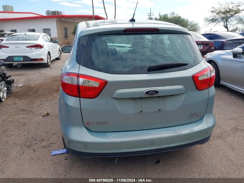 2013 Ford C-Max Hybrid Sel VIN: 1FADP5BU1DL528781 Lot: 40796828