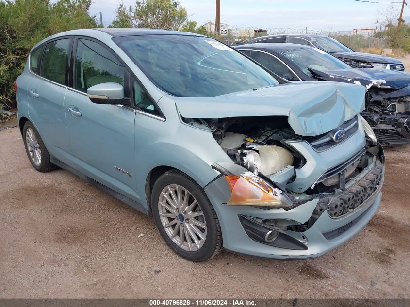 2013 Ford C-Max Hybrid Sel VIN: 1FADP5BU1DL528781 Lot: 40796828