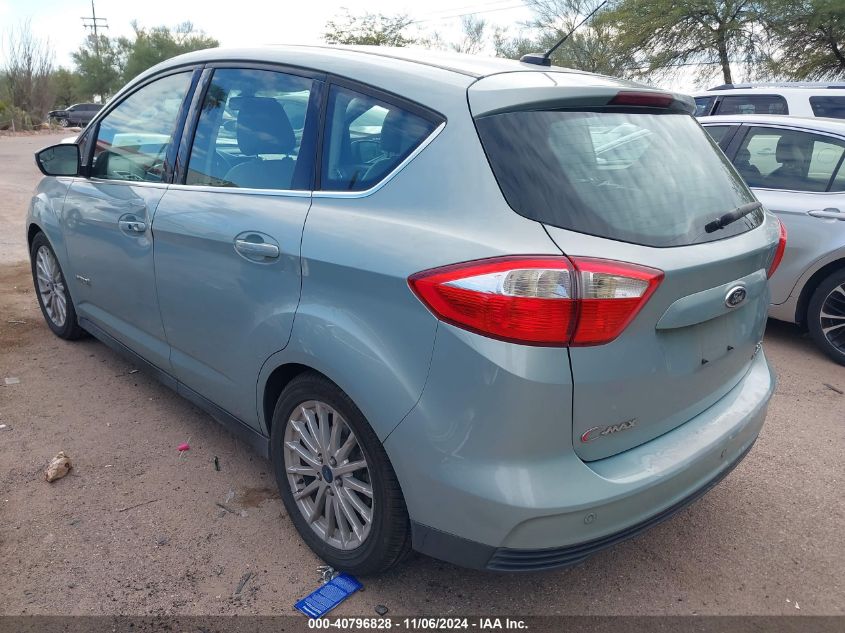 2013 Ford C-Max Hybrid Sel VIN: 1FADP5BU1DL528781 Lot: 40796828