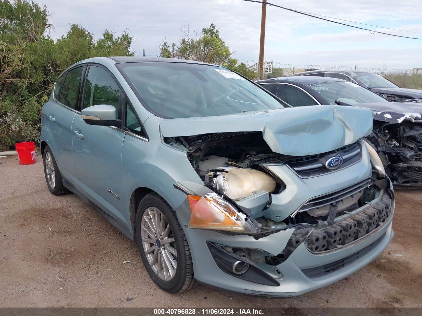 2013 Ford C-Max Hybrid Sel VIN: 1FADP5BU1DL528781 Lot: 40796828