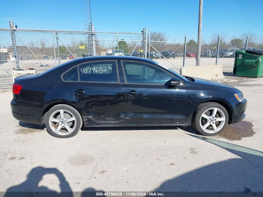 2012 Volkswagen Jetta 2.5L Se VIN: 3VWDP7AJ9CM070253 Lot: 40796829