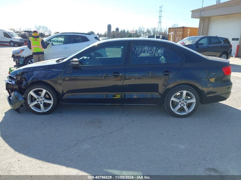 2012 Volkswagen Jetta 2.5L Se VIN: 3VWDP7AJ9CM070253 Lot: 40796829