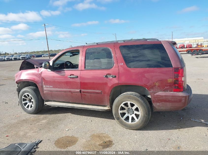 2008 Chevrolet Tahoe Ls VIN: 1GNFC13C88R153530 Lot: 40796837