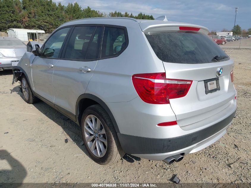 VIN 5UXWX9C59E0D33940 2014 BMW X3, Xdrive28I no.3