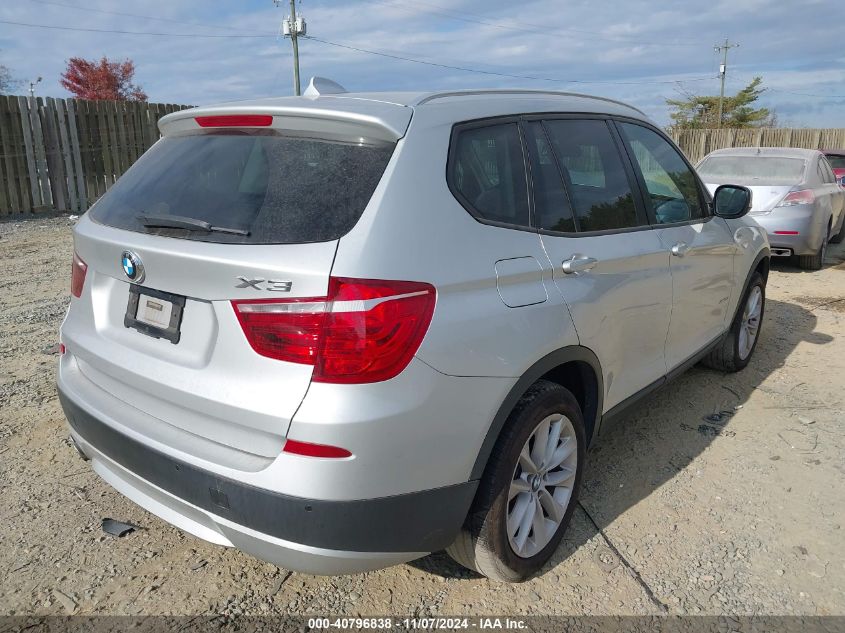 VIN 5UXWX9C59E0D33940 2014 BMW X3, Xdrive28I no.4