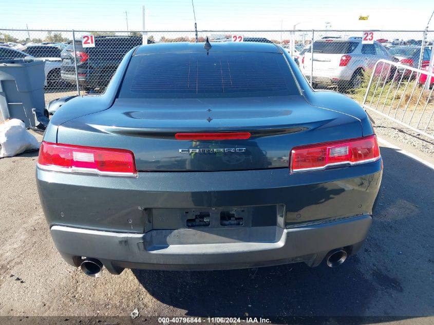 2015 CHEVROLET CAMARO VIN: 2G1FF1E30F9222742