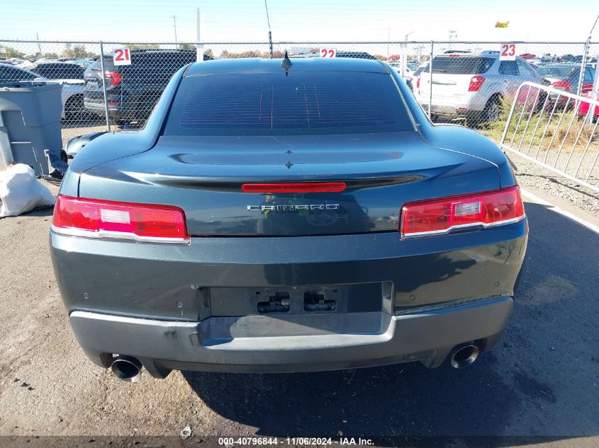 2015 Chevrolet Camaro 2Lt VIN: 2G1FF1E30F9222742 Lot: 40796844