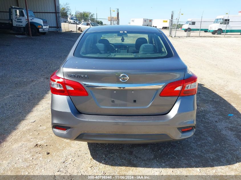 2019 Nissan Sentra S VIN: 3N1AB7AP7KY279798 Lot: 40796848