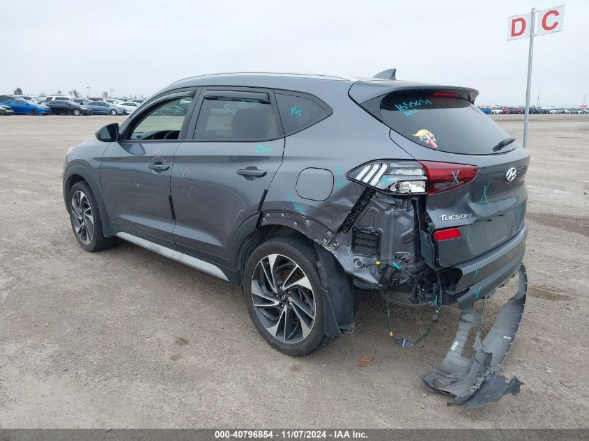 2019 Hyundai Tucson Sport VIN: KM8J33AL7KU981070 Lot: 40796854