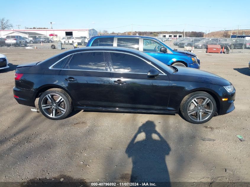 2017 Audi A4 2.0T Premium VIN: WAUENAF44HN035210 Lot: 40796892