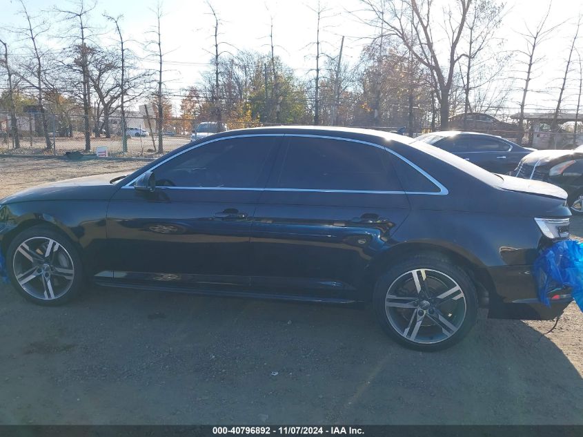 2017 Audi A4 2.0T Premium VIN: WAUENAF44HN035210 Lot: 40796892