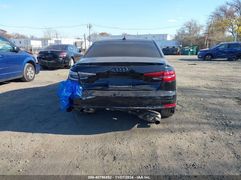 2017 Audi A4 2.0T Premium VIN: WAUENAF44HN035210 Lot: 40796892