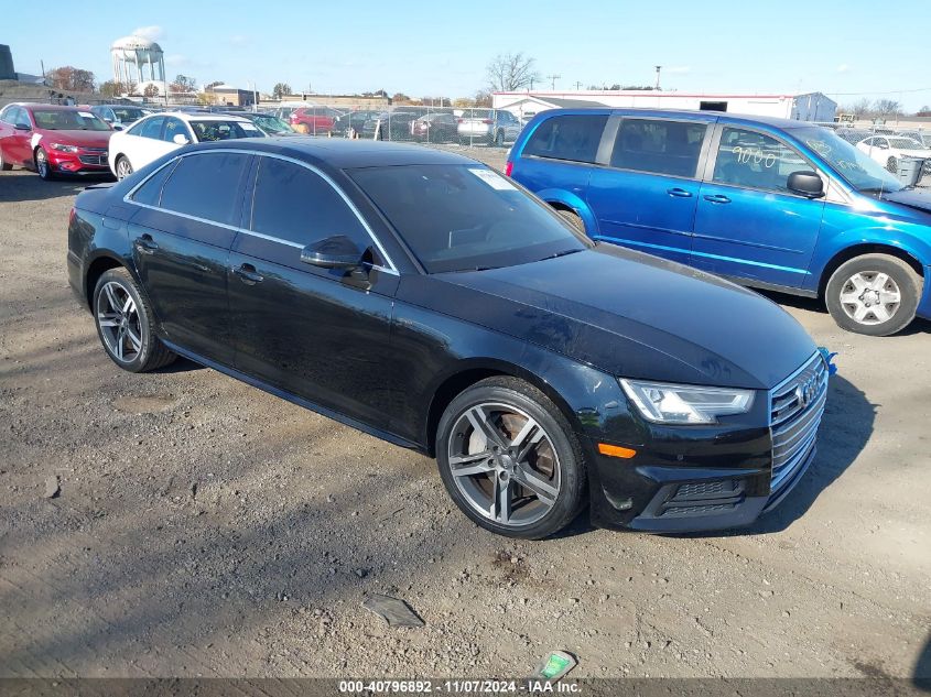 2017 AUDI A4 2.0T PREMIUM - WAUENAF44HN035210