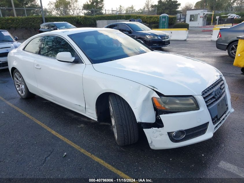 2012 Audi A5 2.0T Premium VIN: WAULFAFR6CA000779 Lot: 40796906