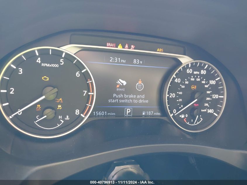 2023 NISSAN ALTIMA VIN: 1N4BL4DV7PN351813