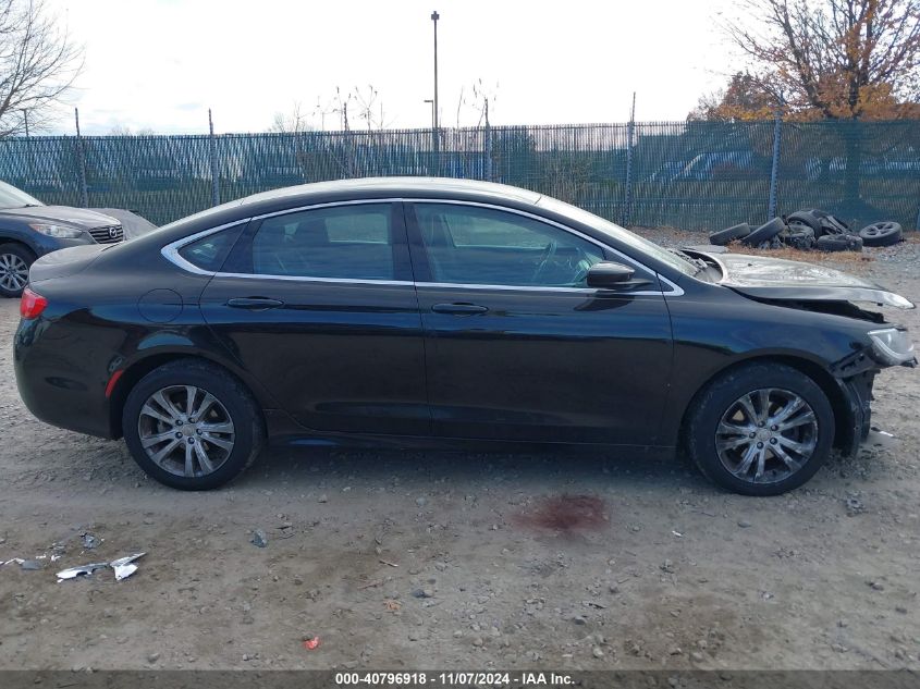 2016 Chrysler 200 Limited VIN: 1C3CCCAB0GN177509 Lot: 40796918