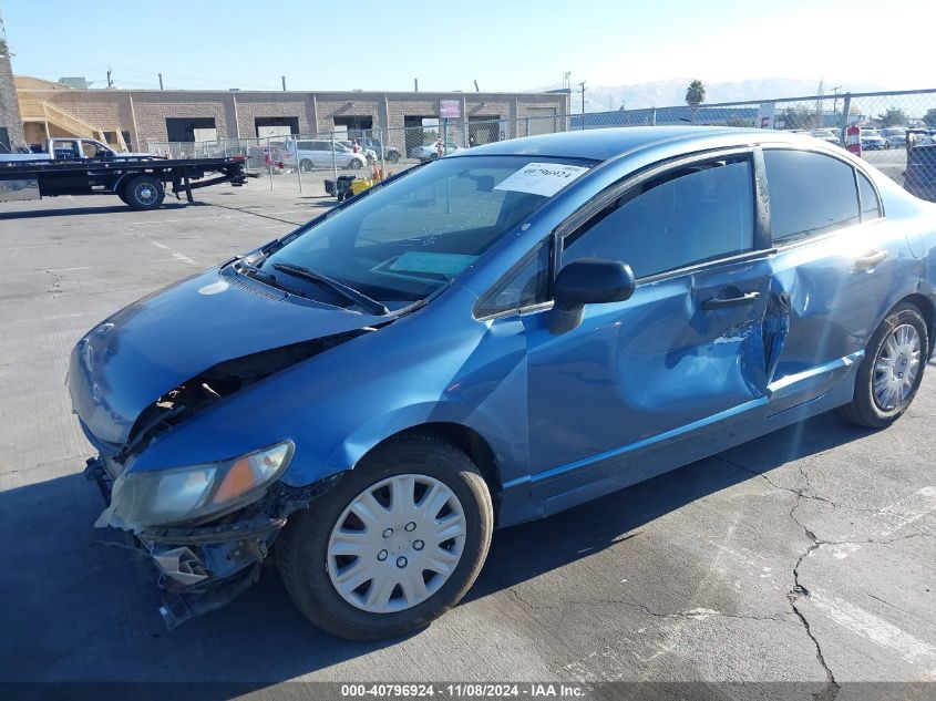 2009 Honda Civic Vp VIN: 2HGFA16329H328805 Lot: 40796924