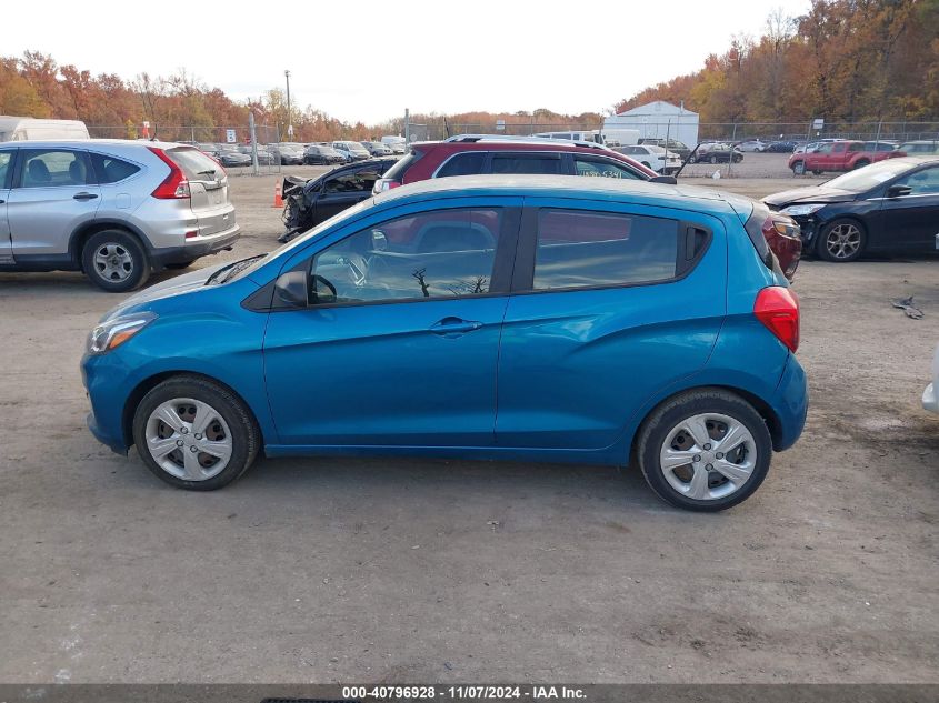 2019 Chevrolet Spark Ls Cvt VIN: KL8CB6SA0KC731375 Lot: 40796928