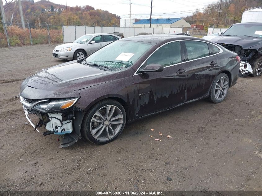 2021 Chevrolet Malibu Fwd Lt VIN: 1G1ZD5ST2MF007303 Lot: 40796936