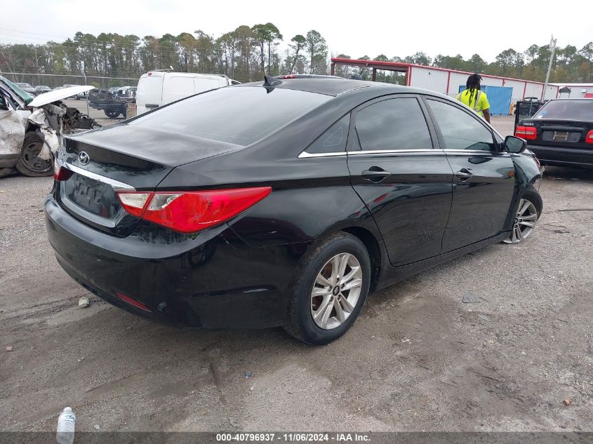 2012 Hyundai Sonata Gls VIN: 5NPEB4ACXCH441867 Lot: 40796937