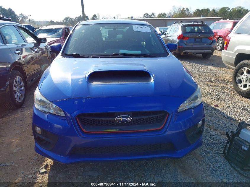 2016 Subaru Wrx VIN: JF1VA1B6XG9831012 Lot: 40796941