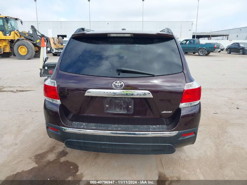 2013 Toyota Highlander Limited VIN: 5TDDK3EH9DS205394 Lot: 40796947