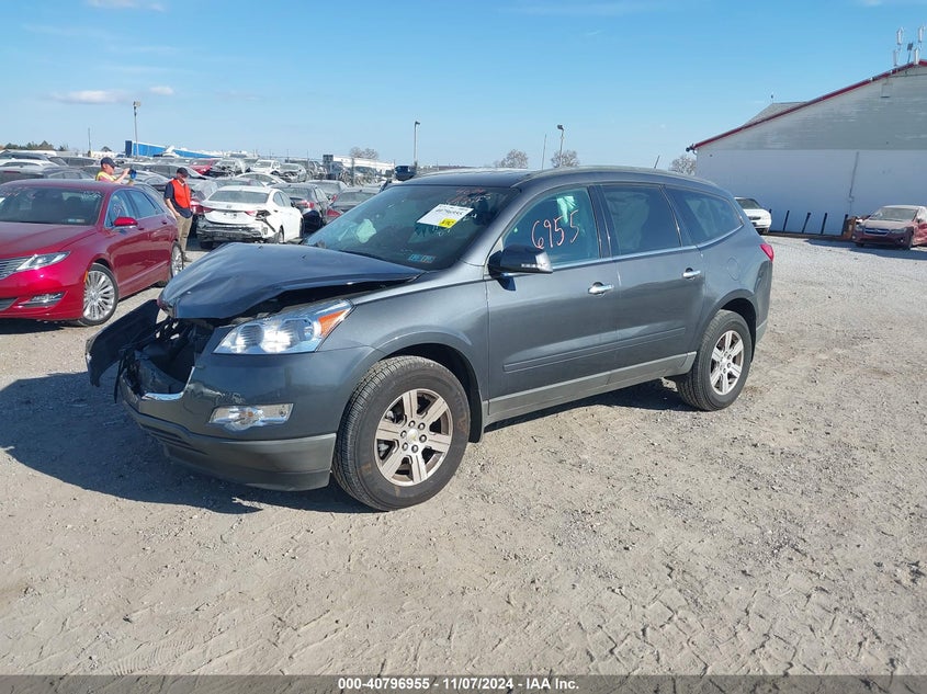 2012 CHEVROLET TRAVERSE VIN: 1GNKVGED4CJ276802