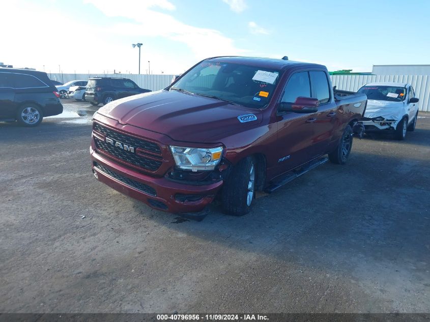 2023 Ram 1500 Big Horn/Lone Star VIN: 1C6RREBT7PN686673 Lot: 40796956