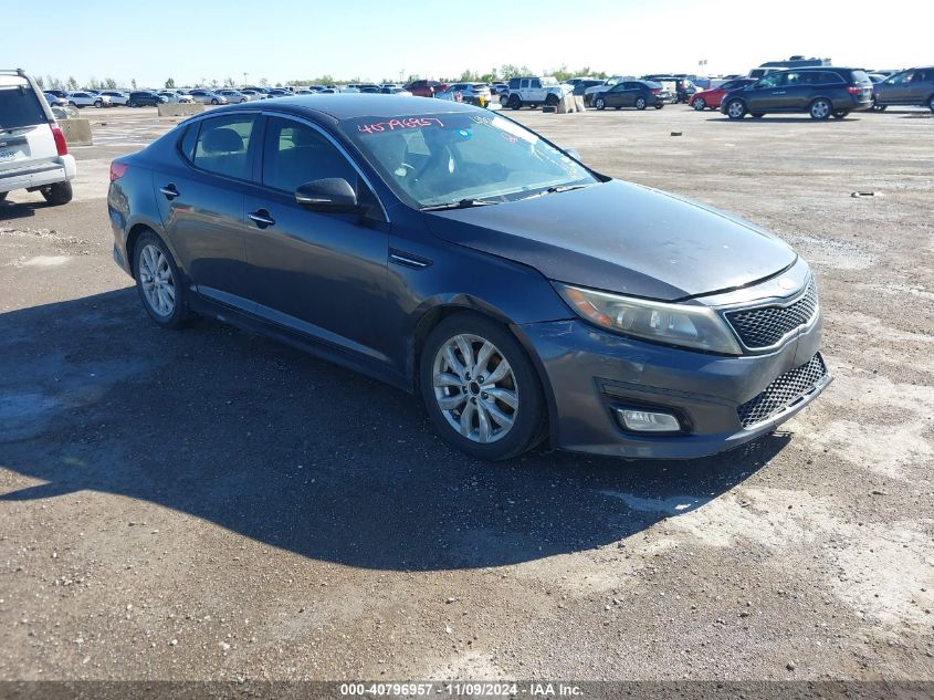 VIN 5XXGM4A7XFG498611 2015 KIA OPTIMA no.1