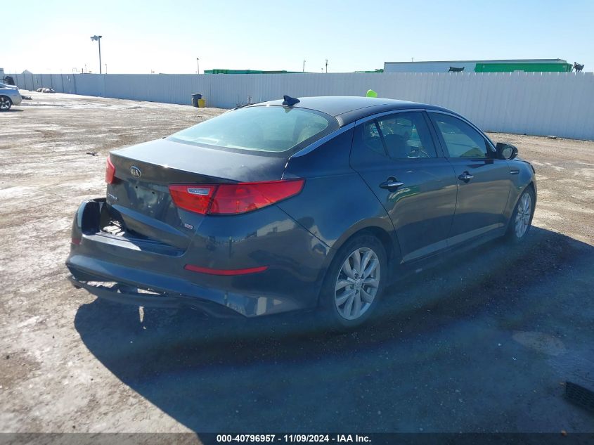 VIN 5XXGM4A7XFG498611 2015 KIA OPTIMA no.4